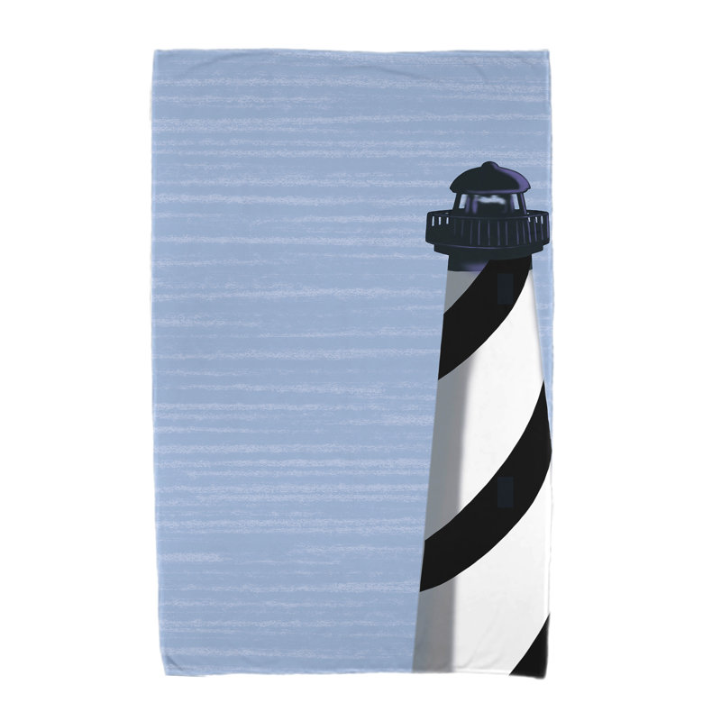 Hancock Beach Towel, Black