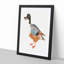Shoveler Duck by Johan Teyler - Picture Frame Painting Print-55619337-55619341
