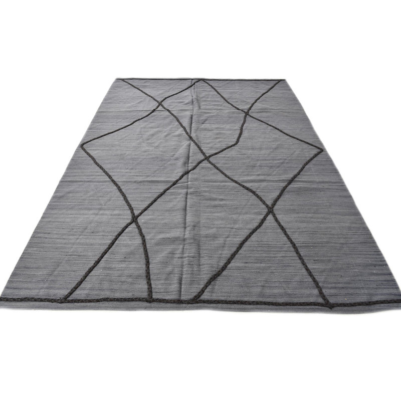 Tapis gris 7 x 10 Pires