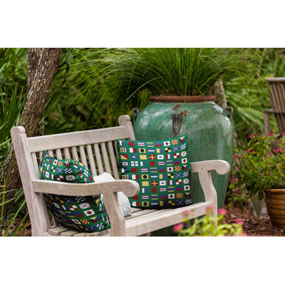 Coussin décoratif réversible intérieur / extérieur Nantucket
