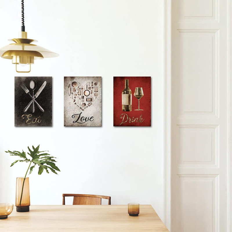 3 Piece Wrapped Canvas Print