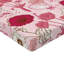 Drap-housse Ambesonne Poppy Simple Flowers Modern Framboise rose pâle / blanc