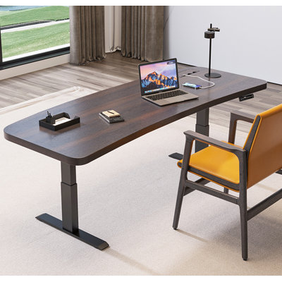 Light - luxury electric height - adjustable desk