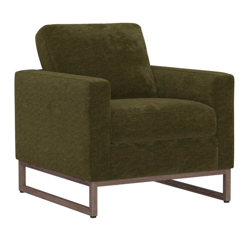 Fauteuil d'appoint, Vert olive
