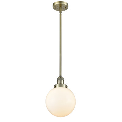 Luminaire suspendu sphère 1 lumière Zarmayr
