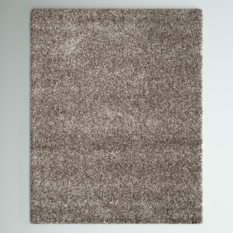 Tapis Assar, Rectangle 6 pi x 9 pi, Ivoire / Gris