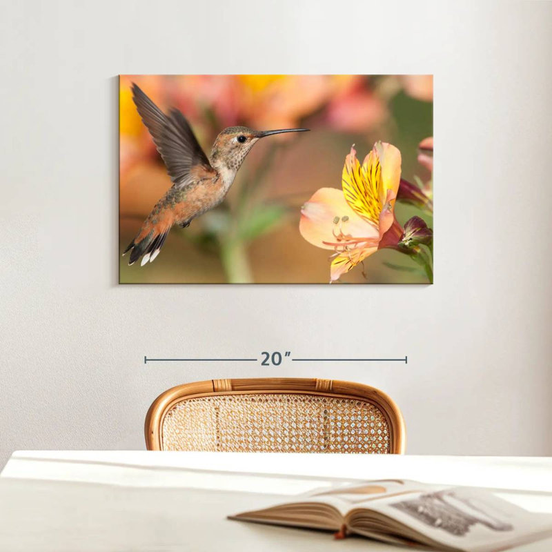 Brampt Charming Hummingbird, 16" H x 24" W