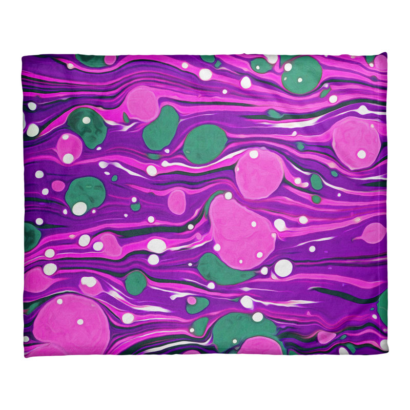 Jeté polaire Katelyn Elizabeth, Rose / Mauve