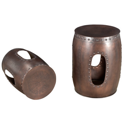 Tables gigognes 2 pièces Lindrum Drum