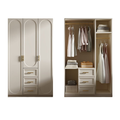 Modern Simple Solid Color Fashion Wardrobe