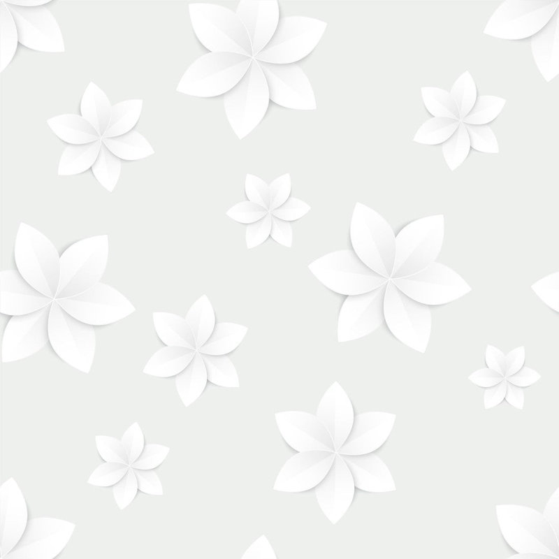 Rouleau de papier peint adhésif floral L 8,5 pi x l 24 po Taymon