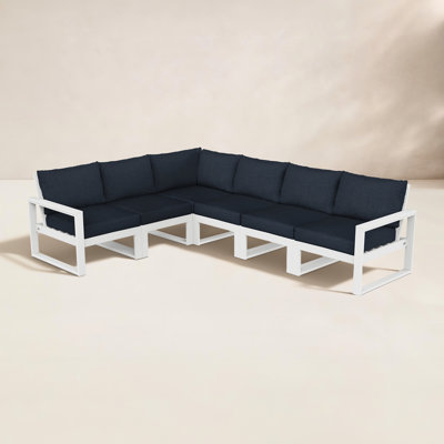 POLYWOOD® Edge 111" Patio Sectional
