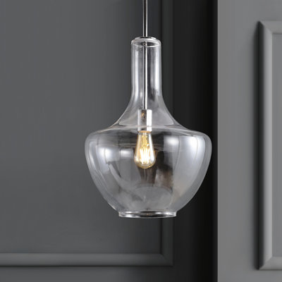 Luminaire suspendu en forme de larme à 1 lumière Raymonde