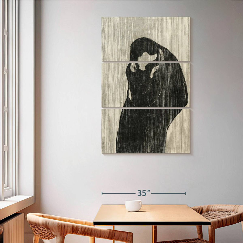 Hardie The Kiss IV 1902, H 65 po x l 42 po