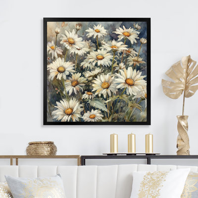 Mélodie de marguerite de Rubeinn sur toile