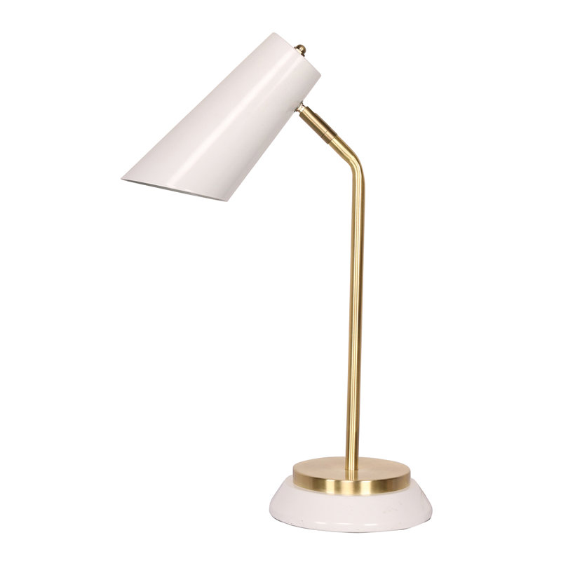 Lampe de bureau Dnaielle, Blanc