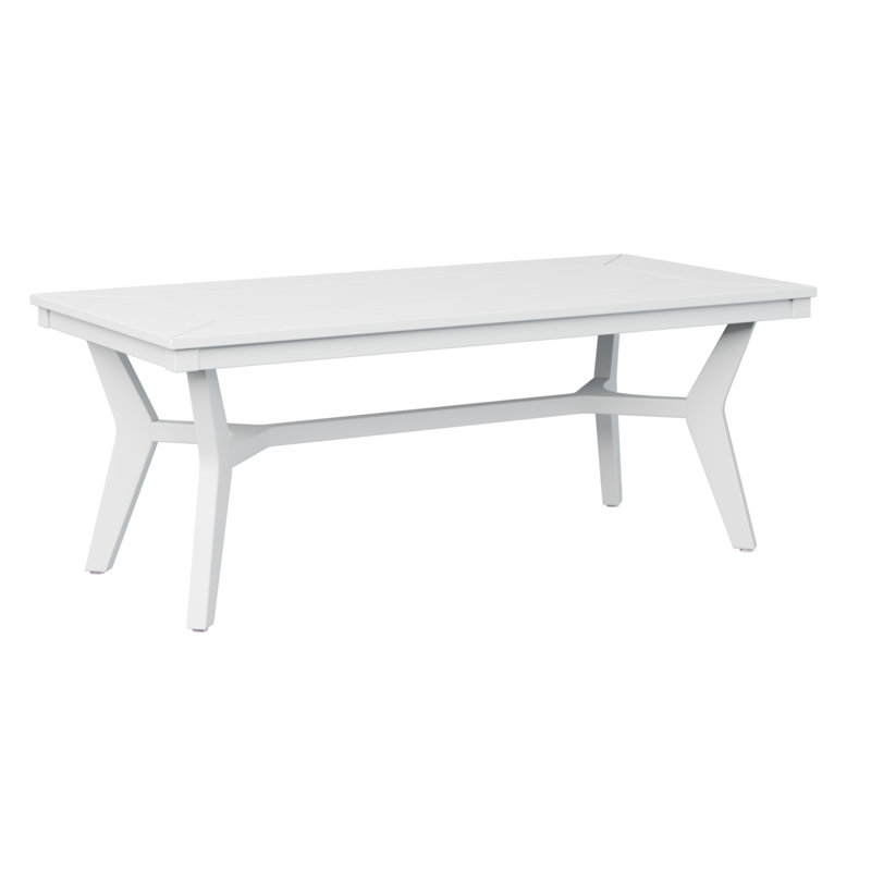 Berlin Gardens Mayhew Rectangular Coffee Table, White