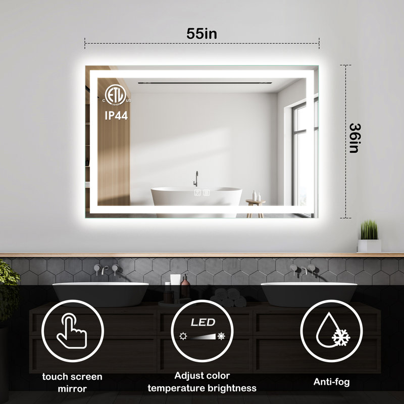 Naliyah Wall Mirror, 36" x 55"