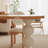 Creative Asymmetrical Design Solid Wood Desk-1406101231