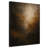 Extra Large Wall Art Fabric Print - Moody Abstract Art Dark Brown & Beige Toned Contemporary Artwork Decor for Living Room or Bedroom - "Frame Assembly Required (Unfinished Frame)"-119953731