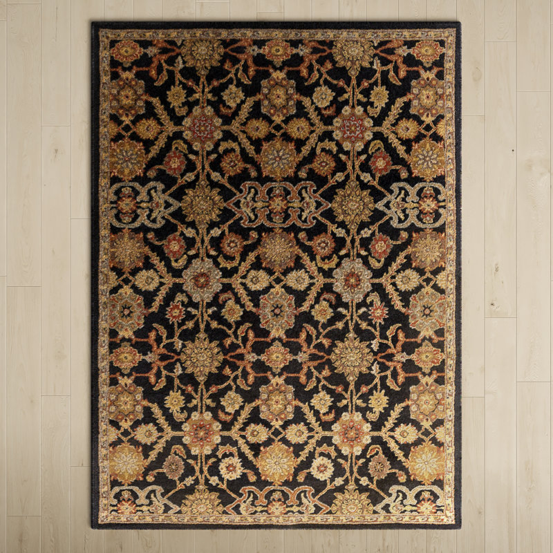 Redwood Hand Tufted Wool Oriental Indoor Rug, Rectangle 3' x 5'