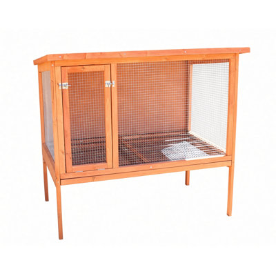 Cage à lapin avec rampe Averhoff
