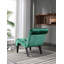 Chaise de salon en velours sans accoudoirs-108743763