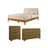 Asher Modern Craft Solid Wood 3 Pieces Fully Assemble Bedroom Set-1773486312-1773486230