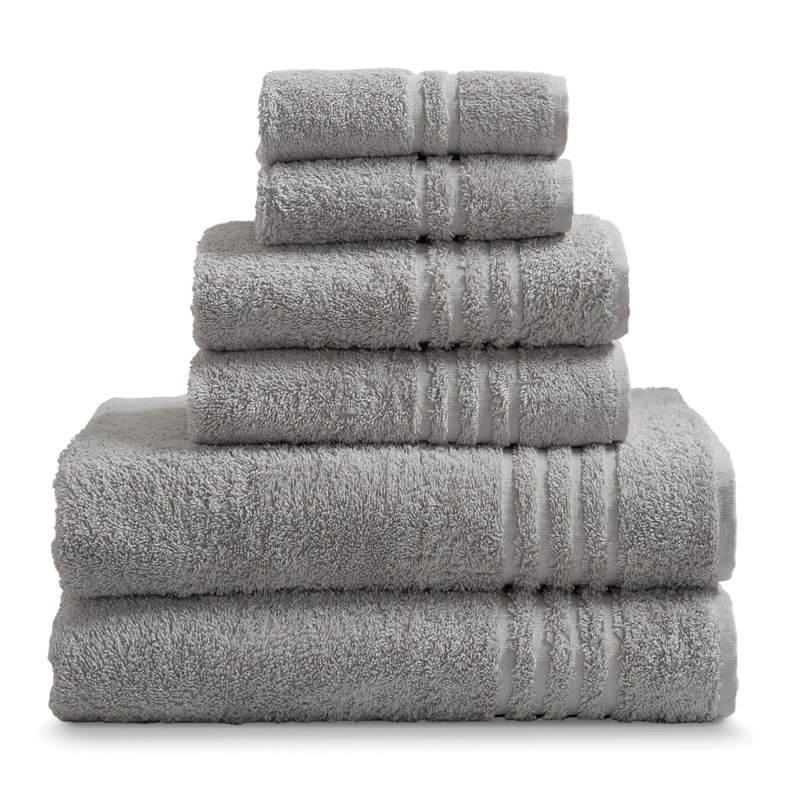 Wardour 100% Cotton Midweight Mulit-Size Set, Gray