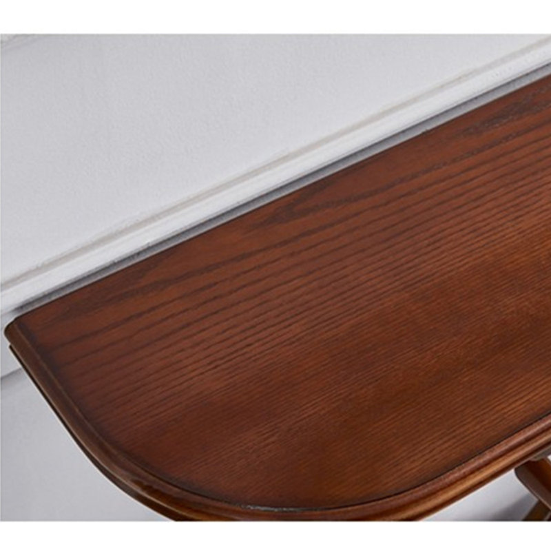 Console en bois massif de style américain.