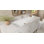 Lavabo de salle de bain encastré en résine blanc mat Badeloft 39,4 po x 16,7 po UB-05-XL-M