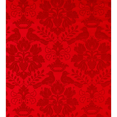 Love Bird Silk Fabric