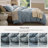 Bedsure 100% Washed Cotton Duvet Cover Queen Set - Minimalist Cotton Beding Set For All Season（set of 3）-106246591-125402767