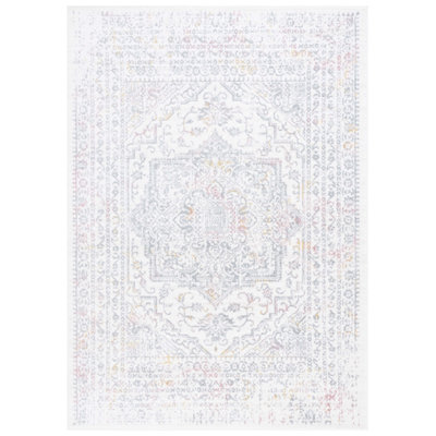 Lowrey Oriental Machine Woven Jute/Polypropylene/Latex Area Rug in Gray