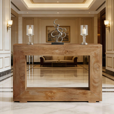 Console moderne, table d'appoint avec rangement
