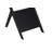 Metivier Solid Mango Wood End Table, Black-226304749