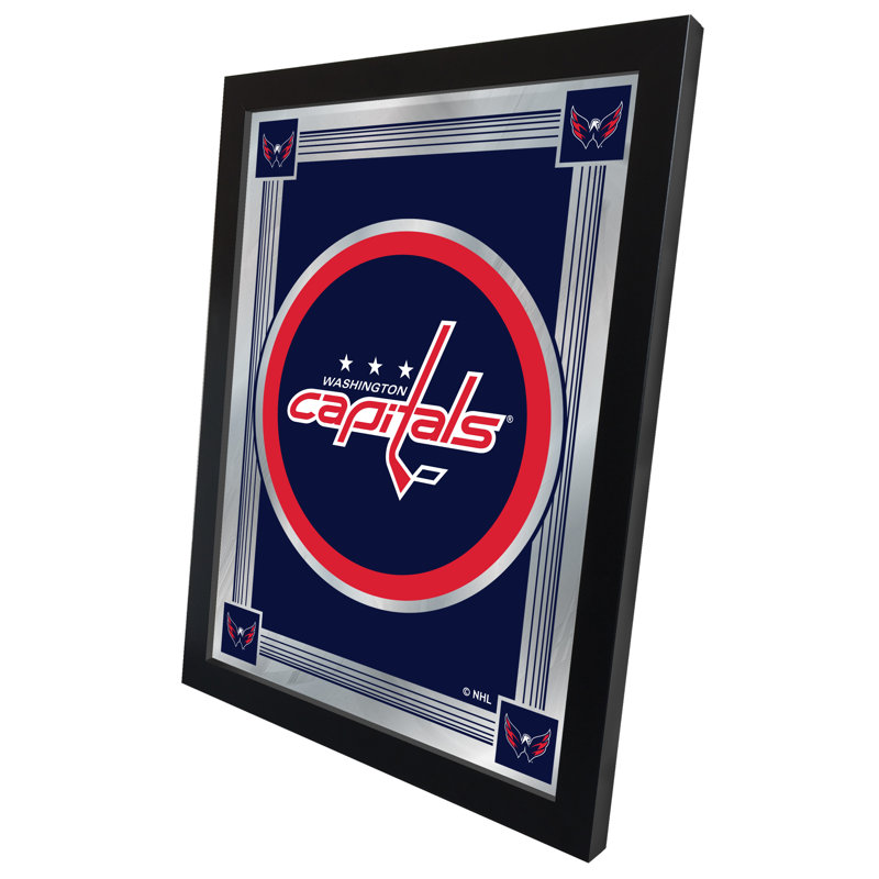 « logo mirror », impression encadrée NHL, Washington Capitals
