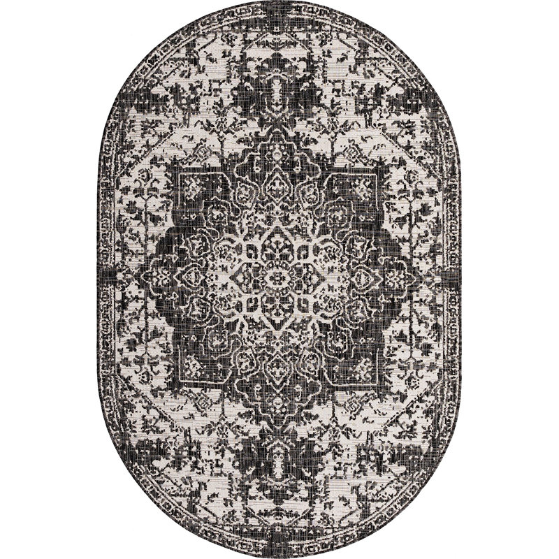 Tapis d'extérieur Destiny, Ovale 5 pi 3 po x 8 pi