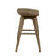 Tabouret de bar et de comptoir pivotant en bois massif Basnti-449026044-449026047