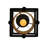 1 - Light Golden Bronze Single Pendant