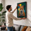 Fox Modern - Framed Print-1797756936-1797756943