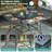  10-piece Outdoor Bar Set, All Weather Cast Aluminum Patio Bar Furniture With 8 Cushioned Swivel Bar Stools, Large 64" Square Patio Bar Height Table With Detachable Lazy Susan, 2" Umbrella Hole