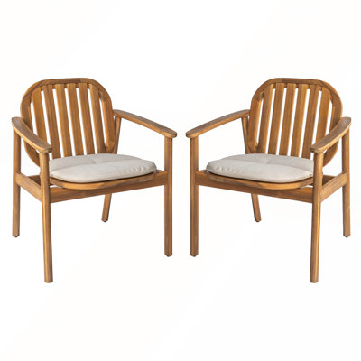Dining Chair With Cushion Set of 2