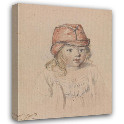 "Henry James William Ward, Son of the Artist" by  James Ward - Gallery Wrap Canvas Wall Art