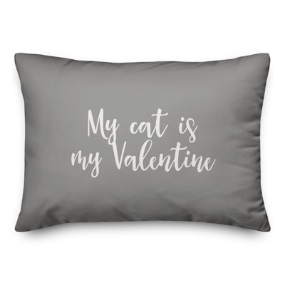  Coussin My Cat Is My Valentine