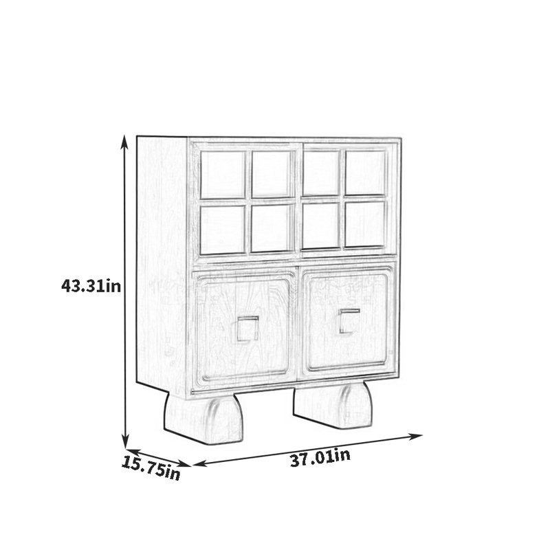 Multi-Functional Home Sideboard