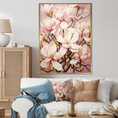 «Magnolias», impression sur toile
