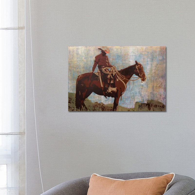 Western Moment 1 Piece Wrapped Canvas Painting, 66.04 cm H x 45.72 cm W x 1.91 cm D