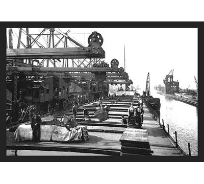 " Unloading Ore, Ohio "