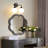 Romale Dimmable Bathroom Vanity Light with 5.9in Milk Opal Glass Globe Shade-533377888-524864243